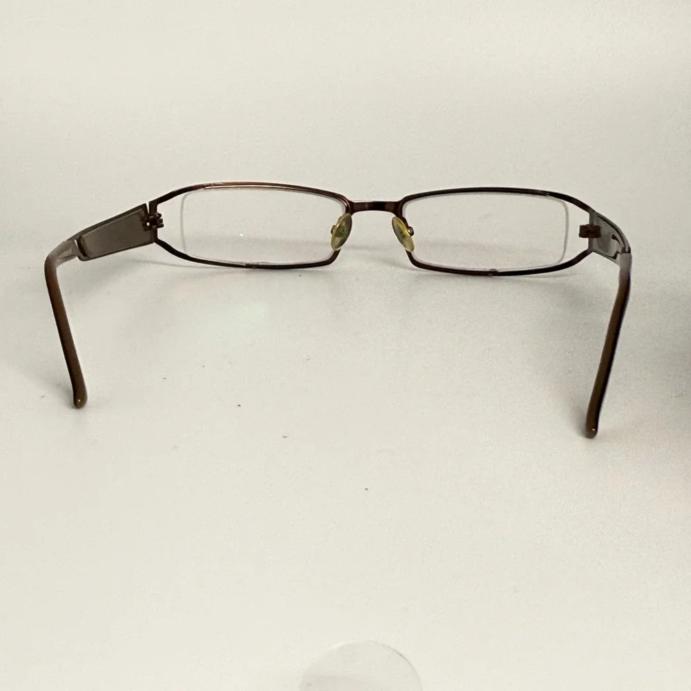 Kevin Ferud KF 2014 COLA Eyeglasses Frames Brown Rectangle 51-18-135 Italy‎ CE